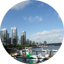 Vancouver british columbia canada city sea travel