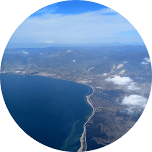 halkidiki finger greece view travel europe