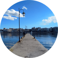 PIER waterfront thessaloniki peraia perea greece europe travel