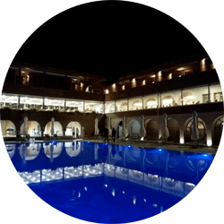 blue dolphin resort hotel sithonia halkidiki greece europe travel review