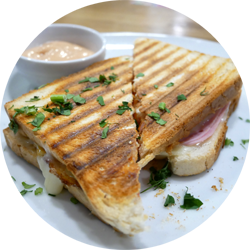 ham cheese sandwich egg vienna austria europe food travel budget blog le backo restaurant mariahilf