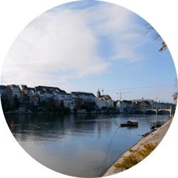 river rhine boat boats basel transport transportation switzerland europe travel